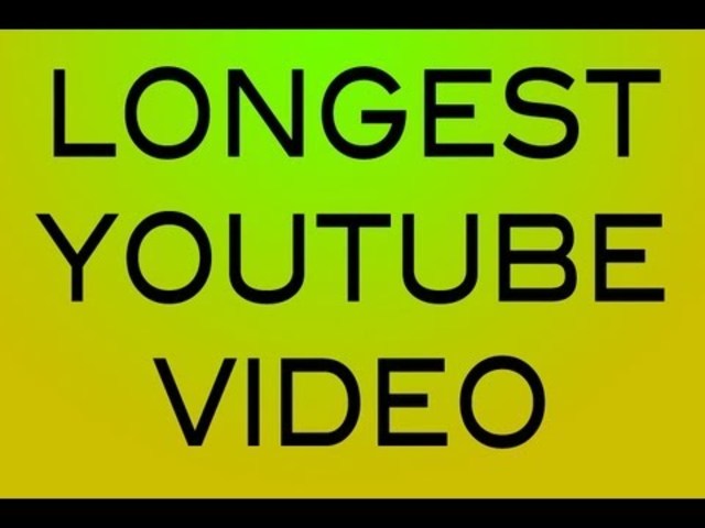 The world's longest youtube video