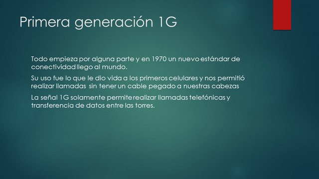 Primera generación