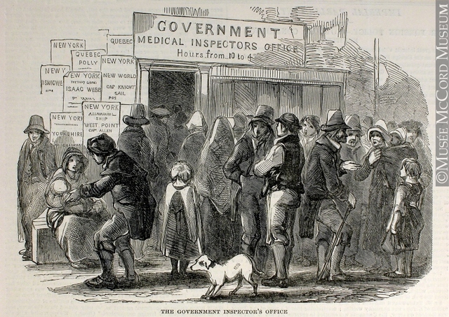 Smallpox epidemic - Montreal