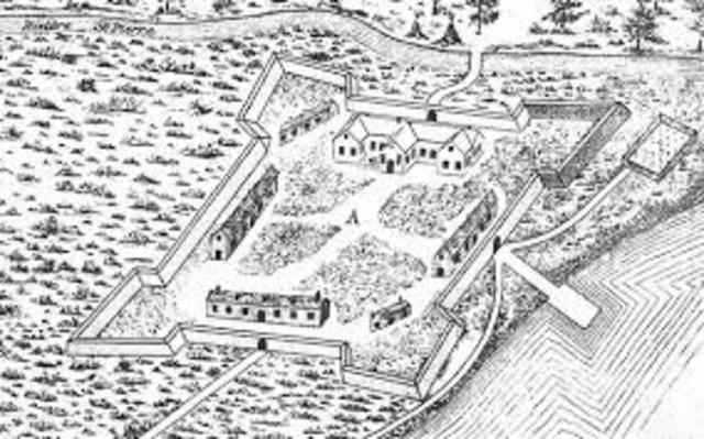 Foundation of Ville-Marie by Chomedey de Maisonneuve