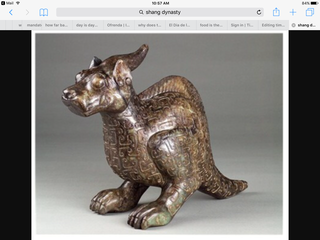 First dynasty: Shang