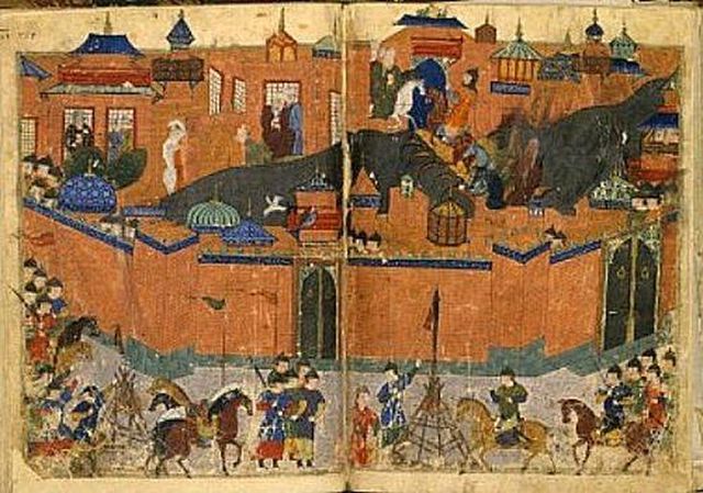 Mongols Burn Baghdad