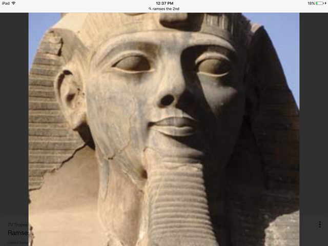 Birth of Ramses The great