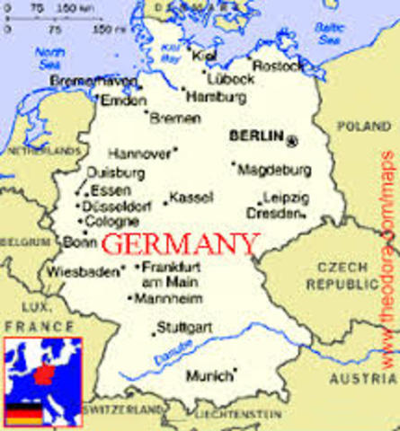 Map of Germany