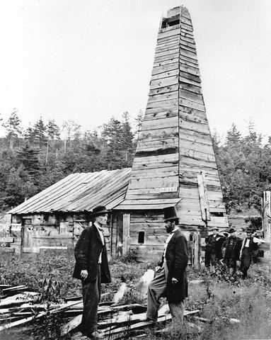 First Oil Well