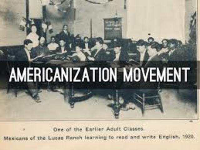 Americanization Movement