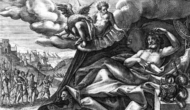 Gods begin to take sides