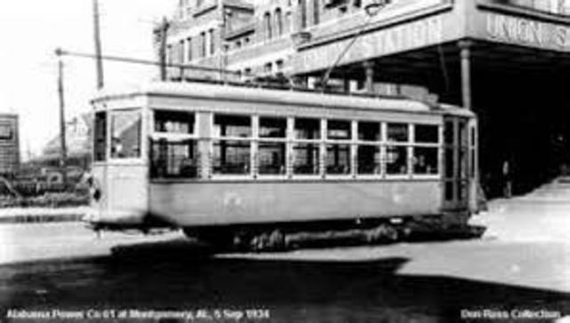 First electrical trolly system