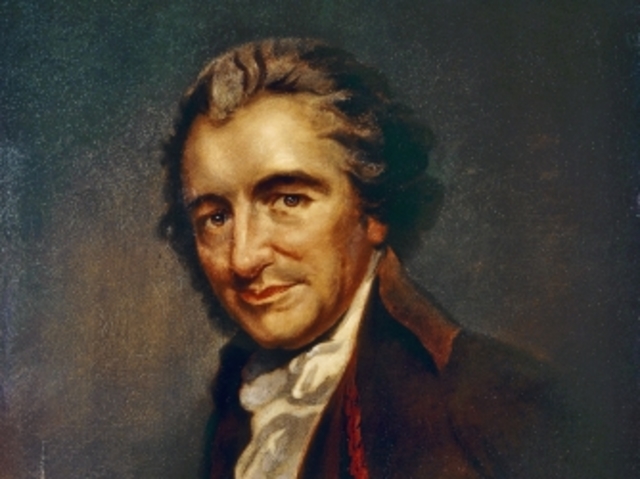 Thomas Paine's birth
