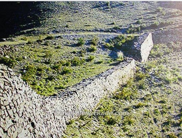 The start of the Great Wall of china