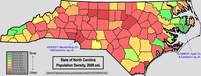 NC: Fourth-Fastest Growing State in the US