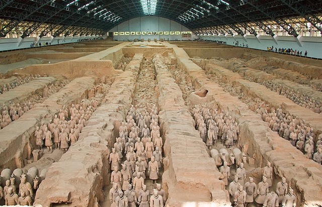 Building of the terracota army