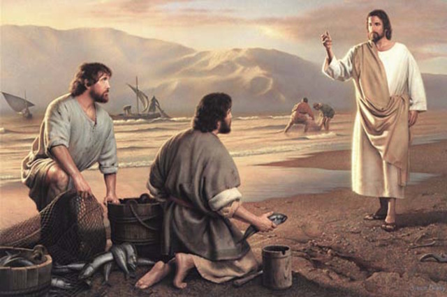 Jesus begins his preaching