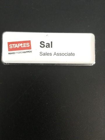 My First Real Job - Staples