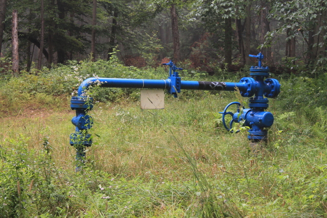 First Natural Gas Well in US