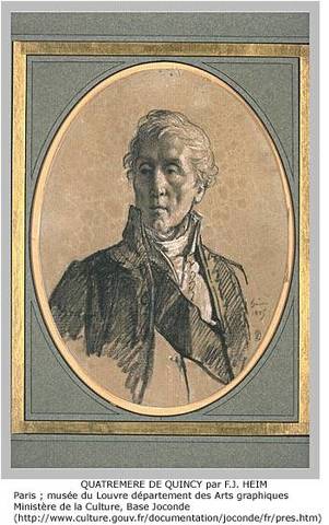 Lettres à Miranda (Quatremère de Quincy)