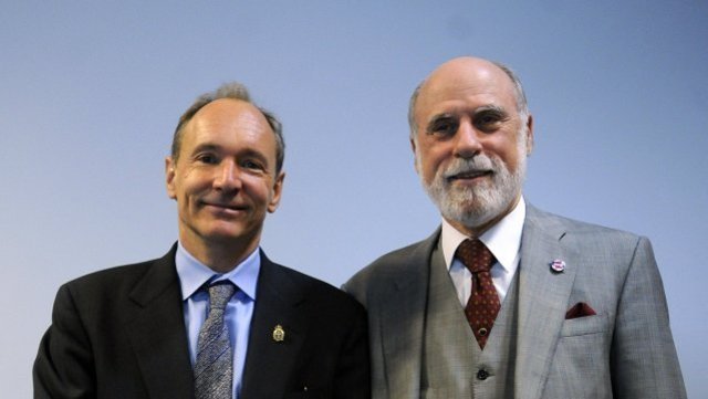 Los padres del Internet.