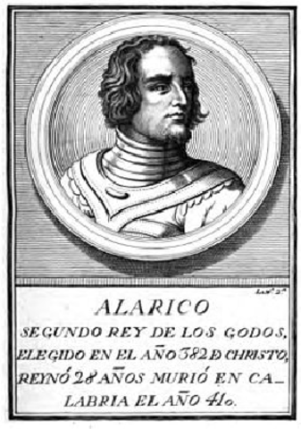 Saqueo de Roma por los godos de Alarico