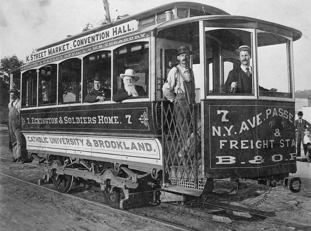 First electric trolley line, Richmond, VA