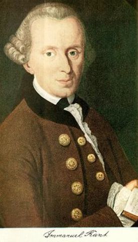 IMMANUEL KANT: 1724 – 1804: EDAD CONTEMPORÁNEA