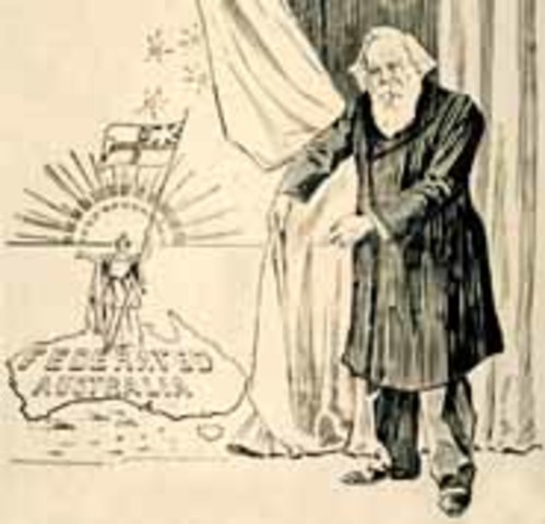 Henry Parkes Talks to locals of Tenterfield