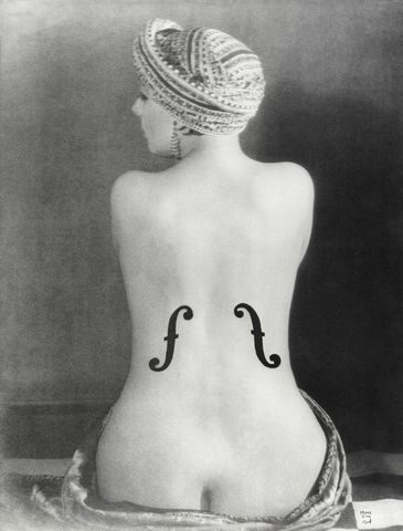 Ingres's Violin - Man Ray