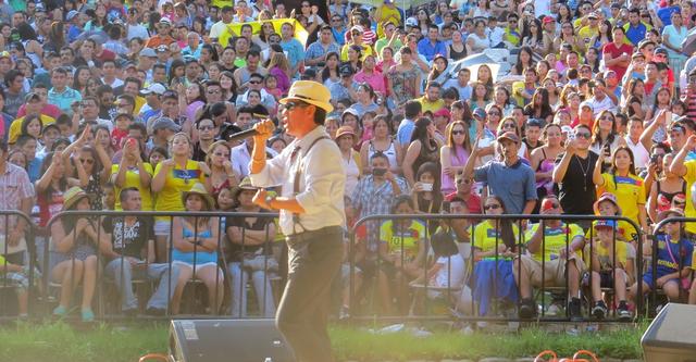Lost at an Ecuadorian Festival