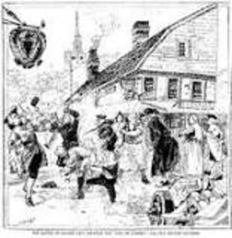 The battle of Golden Hill