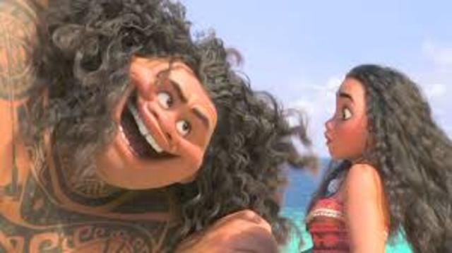 Moana Meets Maui