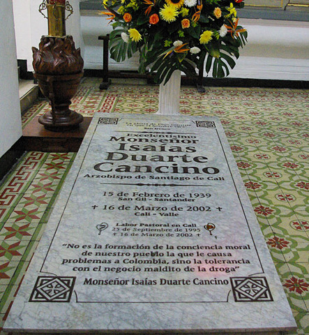 Muerte de Monseñor Duarte Cancino.