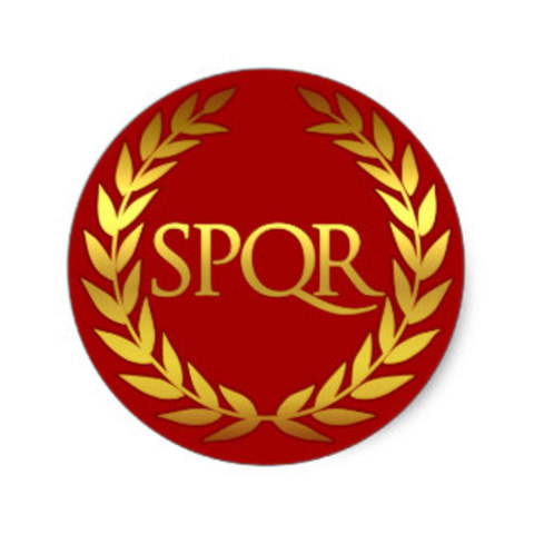 LA CREACIÓN DEL  SENADO - S P Q R "SENATUS POPULUS QUE ROMANUS"
