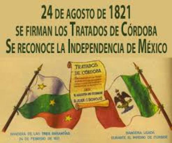 TRATADOS DE CÓRDOBA Y PLAN DE IGUALA