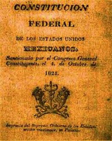 CONSTITUCIÓN FEDERAL DE LS ESTADOS UNIDOS MEXICANOS DE 1822