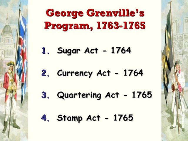 Other Acts around this time