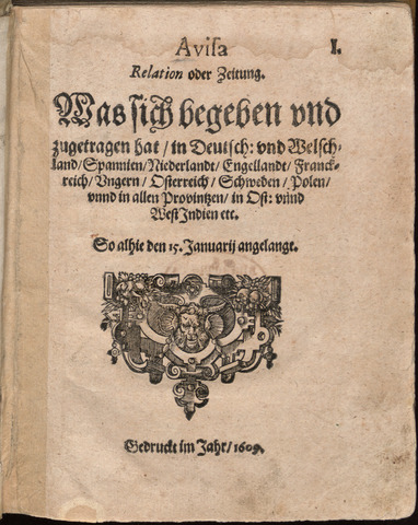 El primer periódico