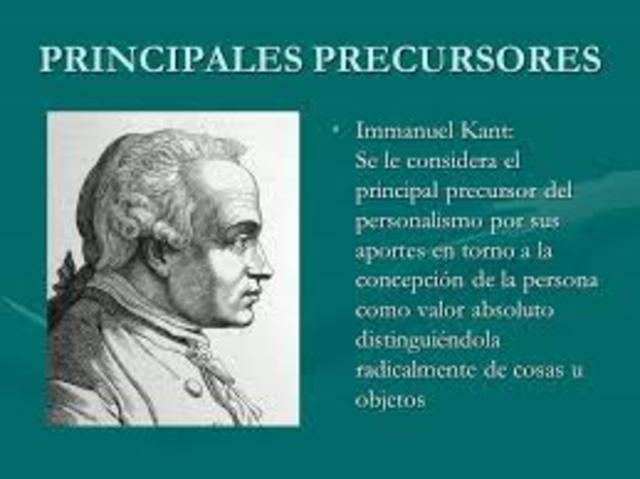 IMMANUEL KANT (1724-1804)
