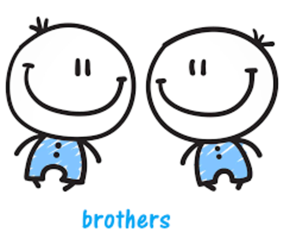 Twin Brothers being born