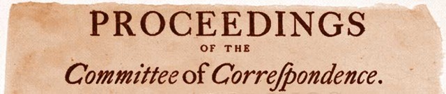 Committees of Correspondence
