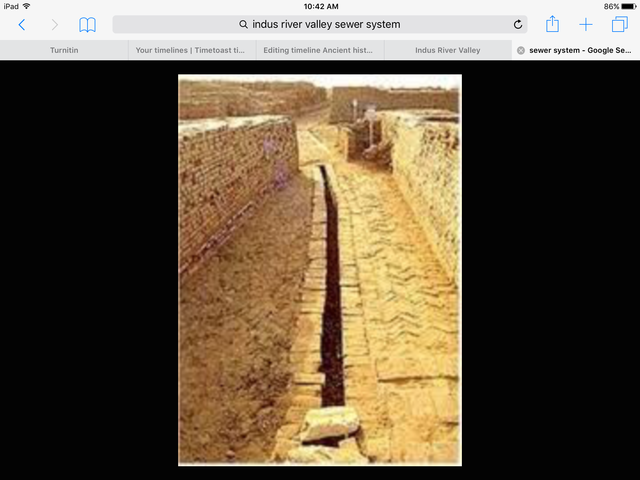 Indus River Valley: air cycles and sewage