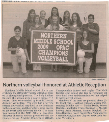 OPAC Volleyball Champions