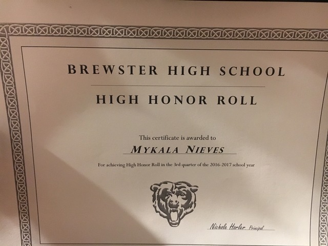 Day I recieved High Honor for the first time