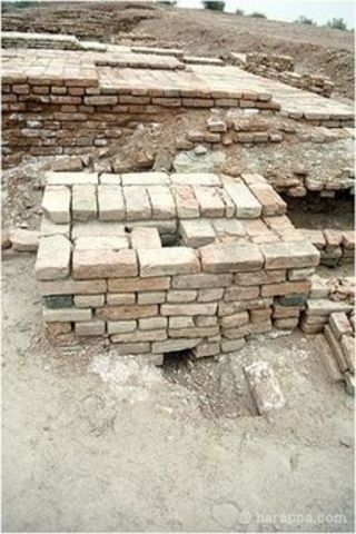 First indoor plumbing