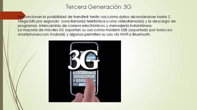 Generacion 3G