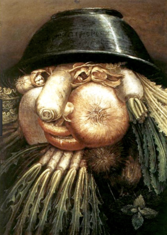 Vegetables in a bowl (the Gardner)