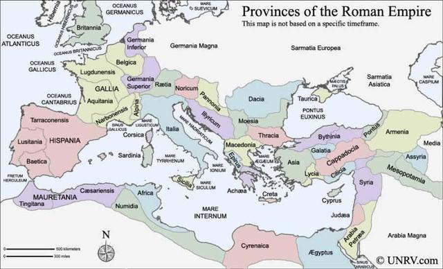 Augustus makes Judaea a Roman Province