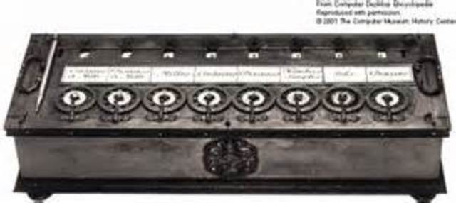 Máquina (sumadora) Pascalina