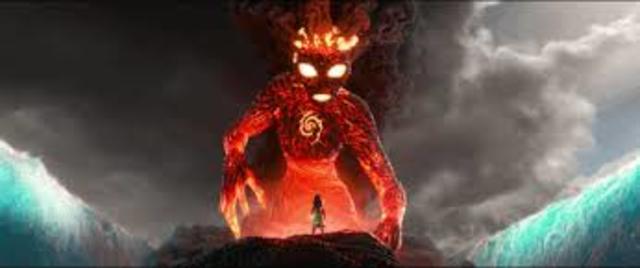 Moana Tries to Defeat Te Ka Again