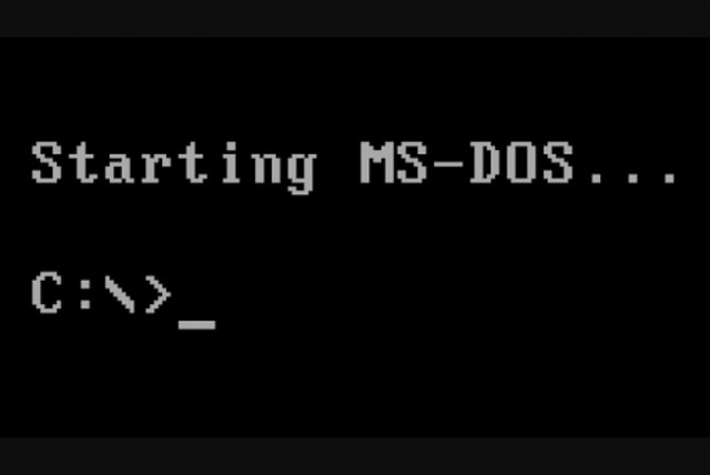 Sistema operativo MS-DOS
