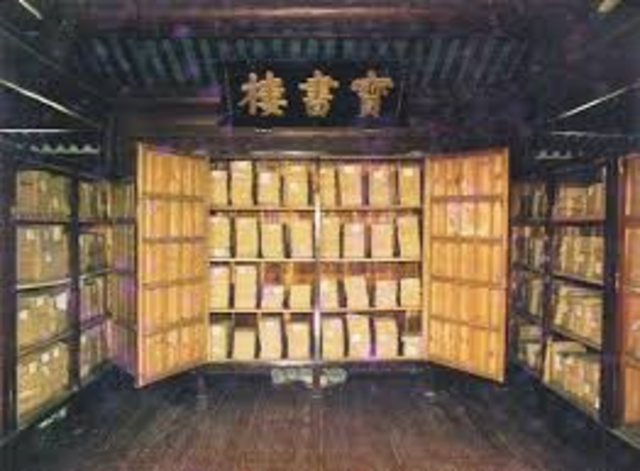 Primeras bibliotecas en China