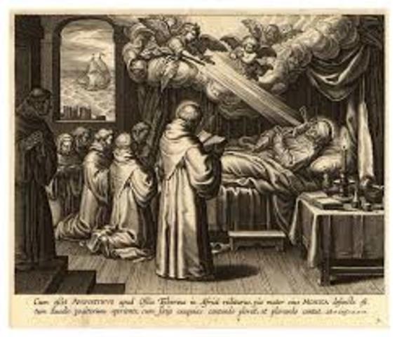 Fallece san Agustín